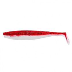 Виброхвост Helios Trofey 5.5"/14 см, цвет Red & White 4 шт HS-25-003