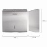 Диспенсер для полотенец Laima Professional Inox, (H3), нержавеющая сталь, матовый, 605696