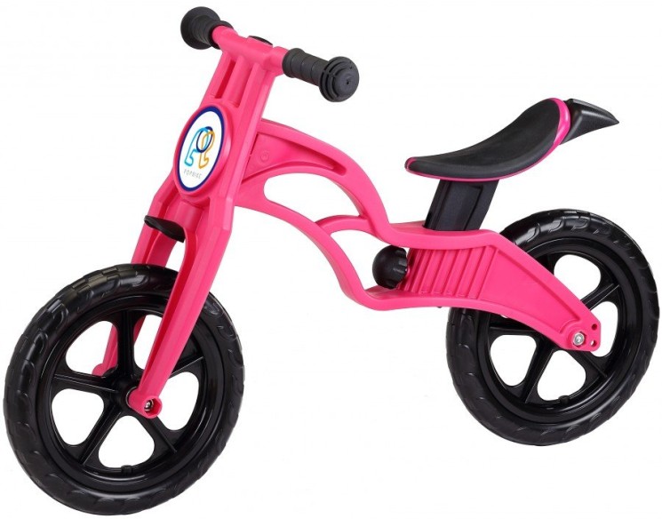 Беговел POPBIKE Sprint с бескамерными колесами magenta