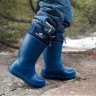 Женские зимние сапоги до -45°, из ЭВА, с мехом и манжетaми СИНИЕ NORDMAN SILLA