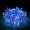 Уличная светодиодная гирлянда (синий свет) Vegas Занавес 192 LED, 6 нитей, 1х4 м, 24V 55026