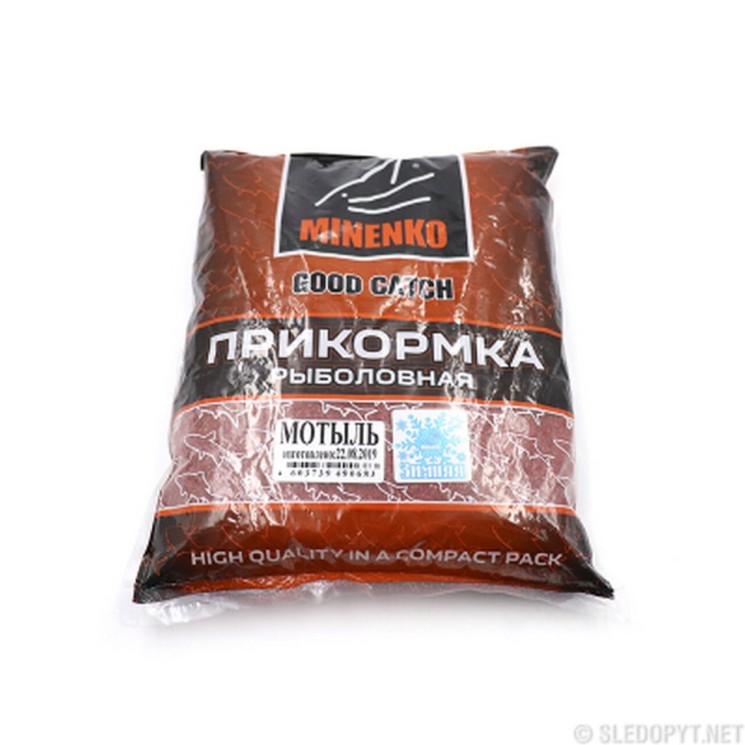 Прикормка Minenko Good Catch Зимняя мотыль 700г 4404