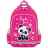 Рюкзак Пифагор School, 1 отделение, 3 кармана, Panda time, 38x28х14 см, 271406