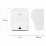 Диспенсер для полотенец в рулонах Laima Professional Original сенсорный, белый, ABS-пластик, 605765