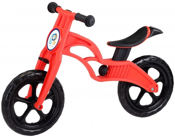 Беговел POPBIKE Sprint с бескамерными колесами Red