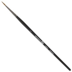 Кисть художественная Brauberg Art Classic колонок, круглая, № 1, короткая ручка 200930