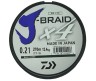 Леска плетеная Daiwa J-Braid X4 270м 0,21мм зеленая