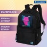 Рюкзак Brauberg Fashion City карман-антивор, The original, черный, 44х31х16 см, 271674
