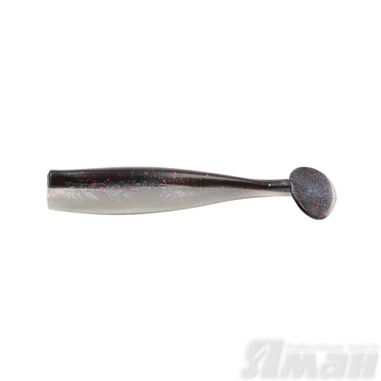 Виброхвост Yaman Spry Minnow, 3,5" цвет 34 - Black Red Flake/Pearl, 5 шт Y-SM35-34