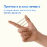 Резинки банковские универсальные d 60 мм, Brauberg 10 кг, натуральный цвет, натур. каучук, 440100
