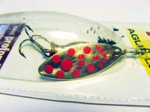 Блесна вращ. MEPPS Aglia Longue Heavy OR PTS ROUGE блистер №2 (16г) LHE1RGMR21