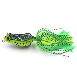 Лягушка-незацепляйка Namazu FROG с лапками, 48 мм, 8 г, цвет 07, YR Hooks (BN) #1 N-FL48-8-07