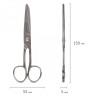 Ножницы цельнометаллические Brauberg Professional 150 мм 237101