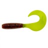 Твистер Helios Credo 3,35"/8,5 см, цвет Rusty Gold & Lime 7 шт HS-11-017