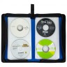 Портмоне для CD/DVD Brauberg на 96 дисков, обложка пластиковая, синий, 510091