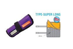 Органайзер рыболовный Geecrack Jig Roll Bag 2 Type Super Long Purple