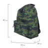 Рюкзак городской Brauberg Зеленый камуфляж 20 л 228860