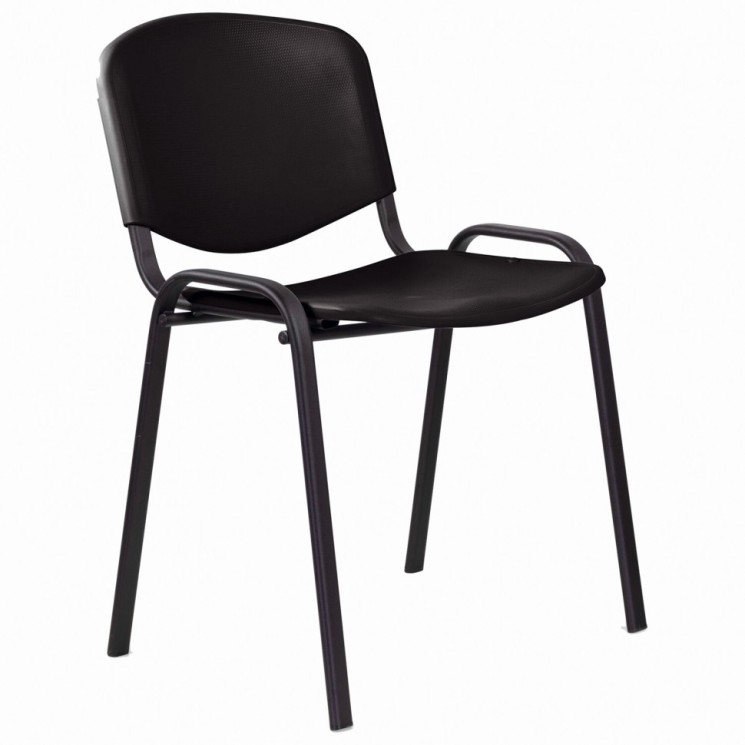 Стул для посетителей Staff Iso Plast CF-009 пластик, черный 532569