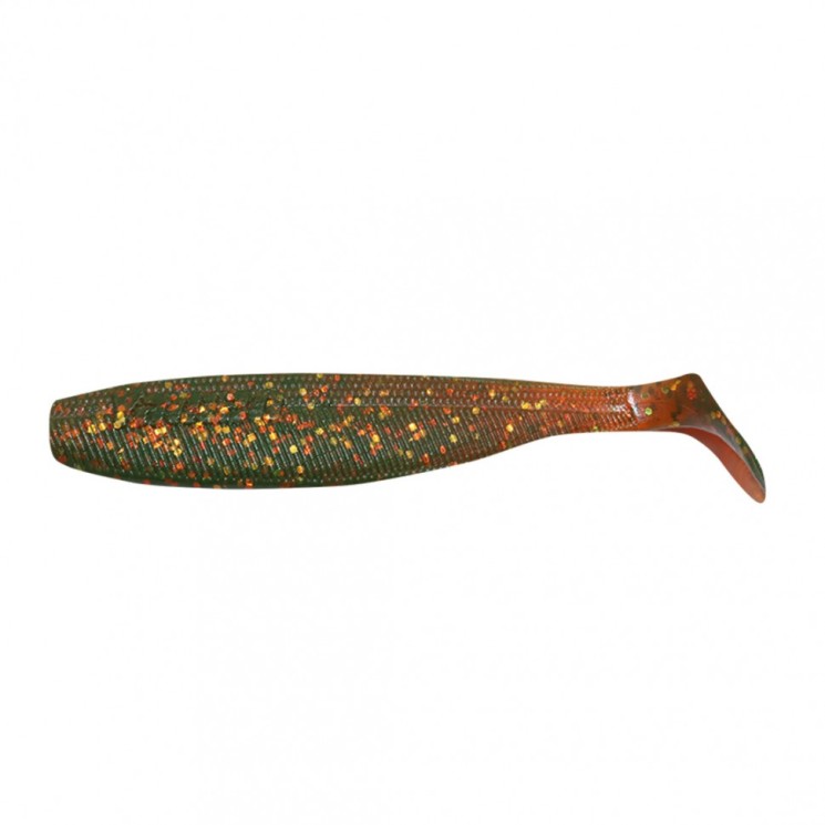 Виброхвост Yaman PRO Sharky Shad, р.4,5 inch, цвет #09 - Motor Oil (уп 5 шт.) YP-SS45-09