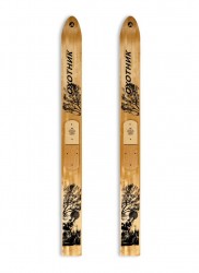 Лыжи Охотник деревянные Маяк 175*15 см