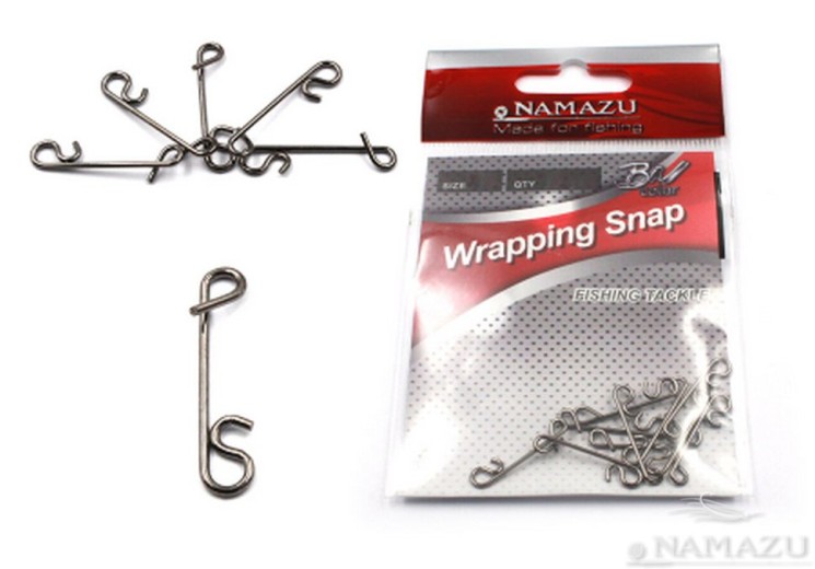 Безузловая застежка Namazu , цв. BN, р. XL, до 23 кг 10 шт N-FT-WSXL