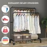 Напольная вешалка для одежды Helex Home W-01 двойная