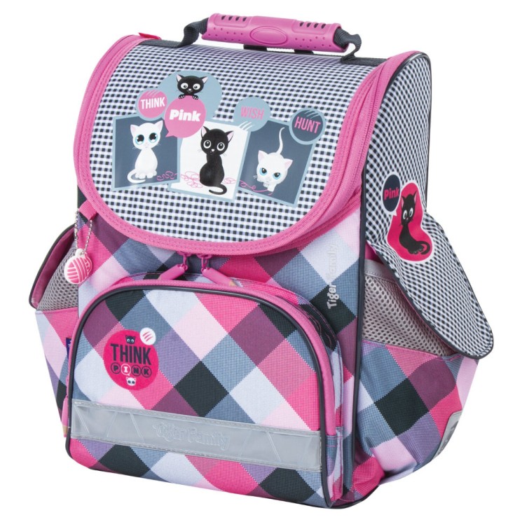 Ранец для первоклассника Tiger Family Nature Quest Think Pink 13 л TGNQ-053A (227861)