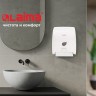 Диспенсер для полотенец в рулонах Laima Professional ECO, механический, белый, ABS-пластик, 606550