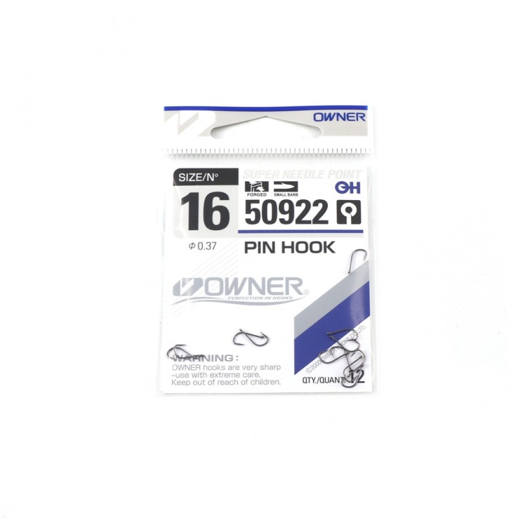 Крючок Owner Pin Hook BC №16 12 шт)