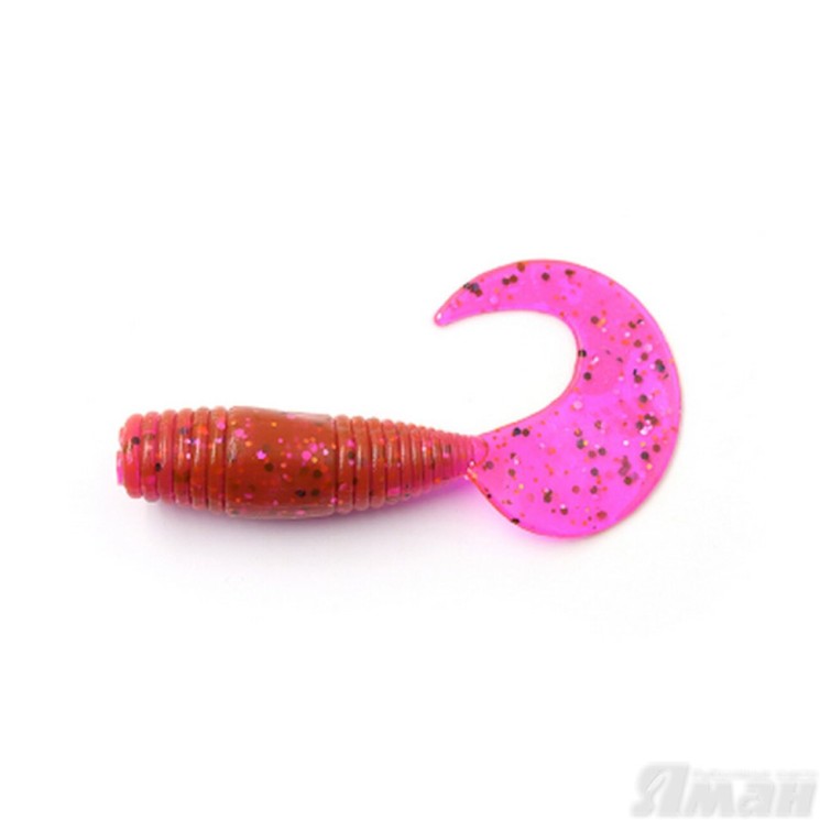 Твистер Yaman Spry Tail, 3" цвет 21 - Magic Violet, 8 шт Y-ST3-21