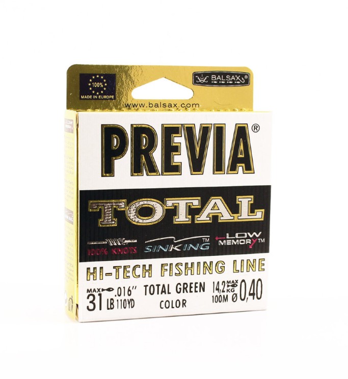 Леска Balsax Previa Total Box 100м 0,4 (14,2кг)