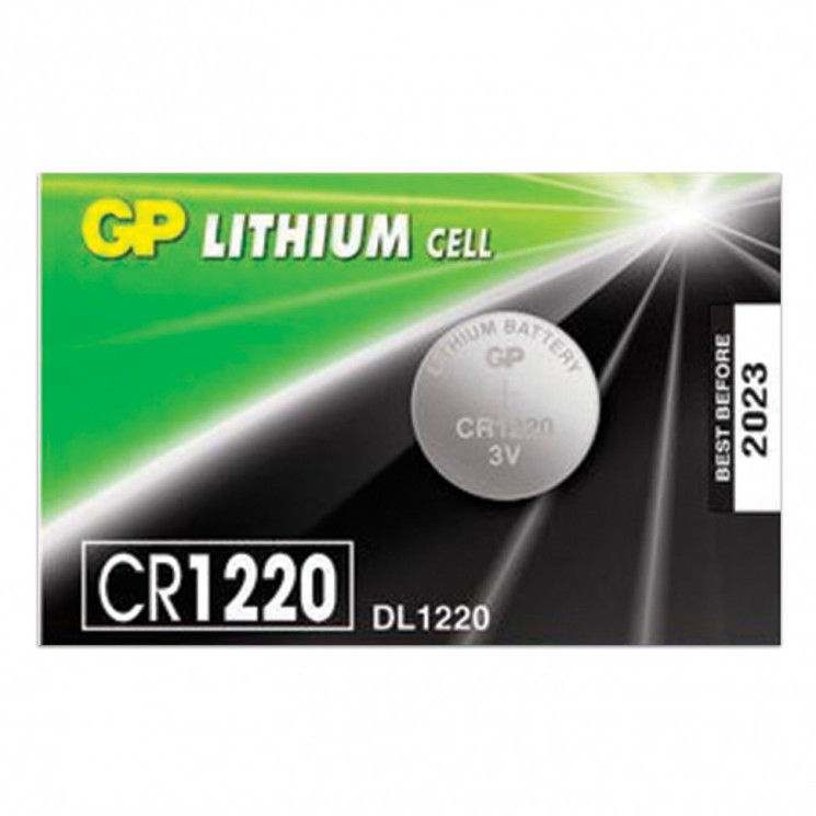 Батарейка литиевая GP Lithium CR1220 1 шт CR1220RA-7C5