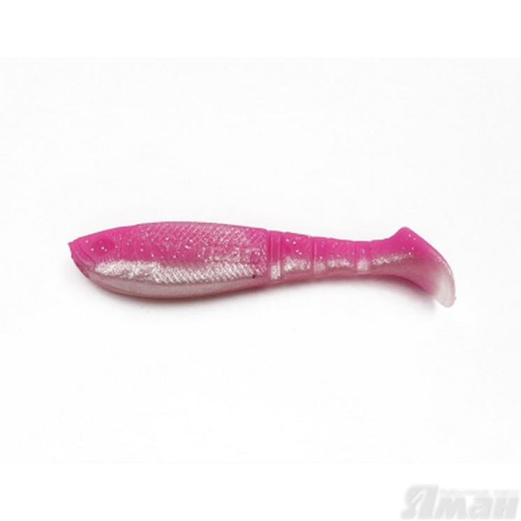 Виброхвост Yaman Light-Flake, 4", цвет 29 - Pink Pearl, 4 шт Y-LF4-29