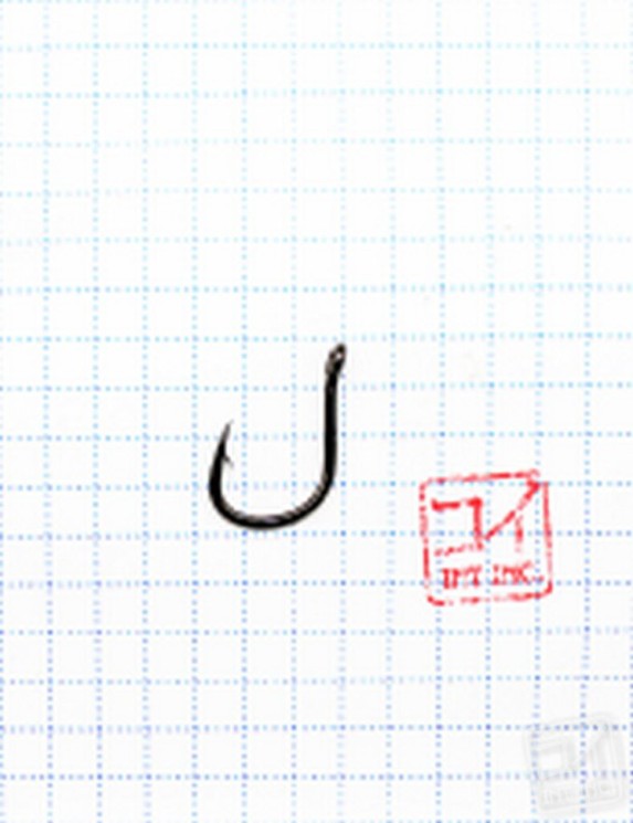 Крючок Koi 4X-Iseama-Ring № 2 /12 (AS), BN (10 шт.) KH861-12BN