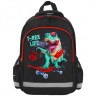 Рюкзак Пифагор School, 1 отделение, 3 кармана, T-rex, 38x28х14 см, 271412