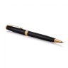 Ручка шариковая Parker "Sonnet Core Matt Black GT", черный матовый лак, позолота, черная, 142359