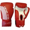 Перчатки боксерские Leader 10 унций, красный