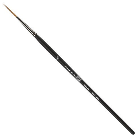 Кисть художественная Brauberg Art Classic колонок, лайнер, № 00, короткая ручка 200940