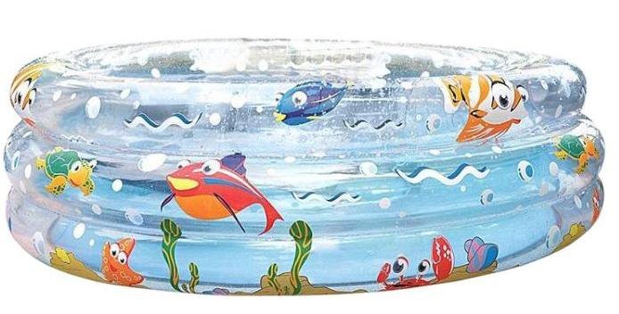 Бассейн надувной детский Jilong Ocean Fun 3-ring (17268) 170х53 см