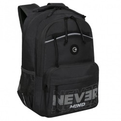 Рюкзак Grizzly анатомический, 2 отделения, NEVER MIND, 39х28х19 см, RB-354-4/3