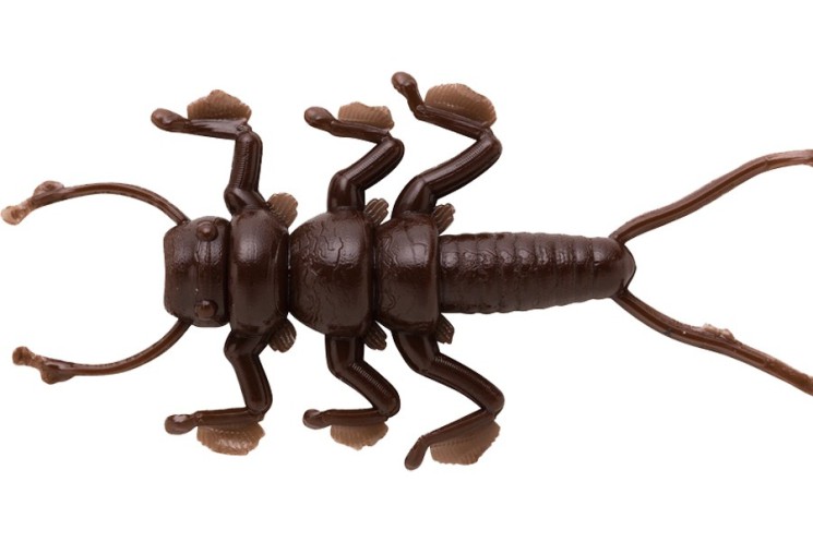 Приманка нимфа Nikko Stonefly Nimphs Onichoro 19мм цвет Brown, 5 шт