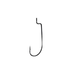 Крючок Gamakatsu Worm34 SPR Black №1/0 (6шт) 146676-00100