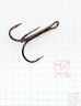Крючок Koi Round Treble № 3/0 , BN, тройник (5 шт.) KH3295-3/0BN