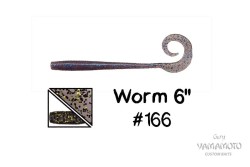 Приманка червь Gary Yamamoto Worm 6" цвет 166, 10 шт