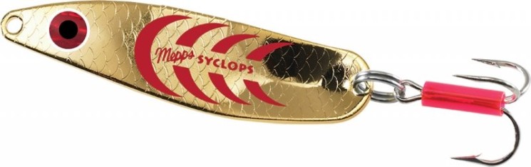 Блесна колеб. MEPPS Syclops OR/ROUGE блистер №3 (26г) CSYR10435