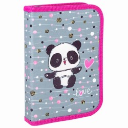 Пенал с наполнением Brauberg Funny Panda 24 предмета 270315