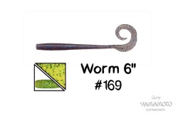 Приманка червь Gary Yamamoto Worm 6" цвет 169, 10 шт