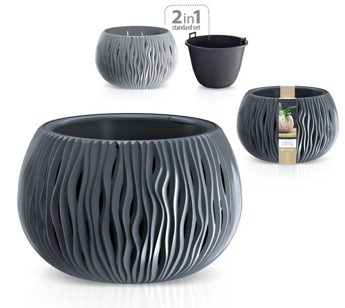 Кашпо для цветов Sandy Bowl DSK370-405U (9 л)