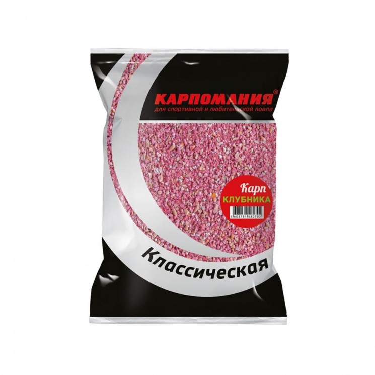 Прикормка Карпомания Классическая 750г Карп Клубника