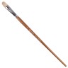 Кисть художественная Brauberg Art Classic щетина, овальная, № 16, длинная ручка 200734